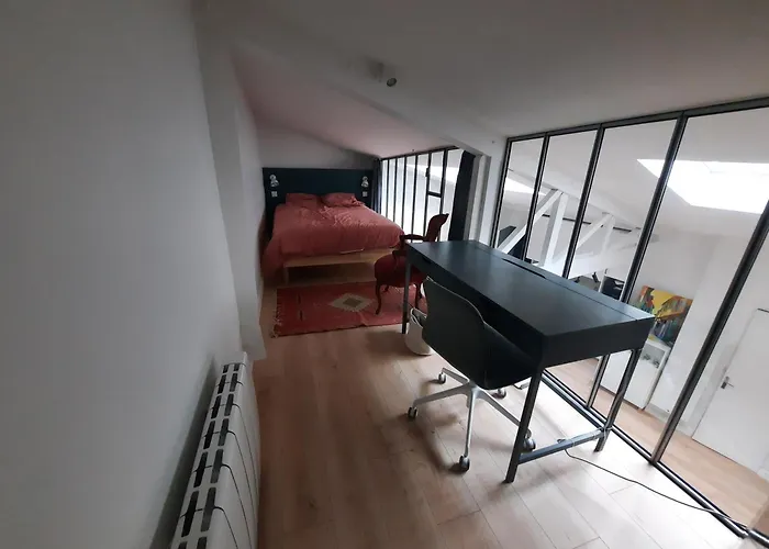 Loft 4-6 Personnes A Montmartre - Parking Prive Sur Reservation