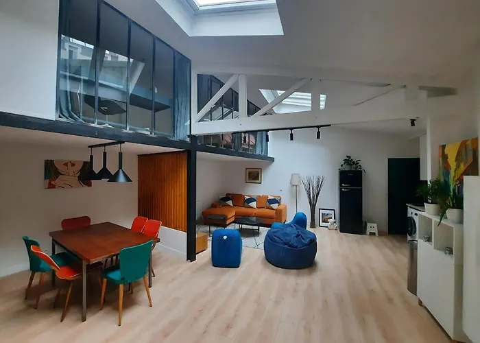 Loft 4-5 Personnes A Montmartre - Parking Prive Sur Reservation