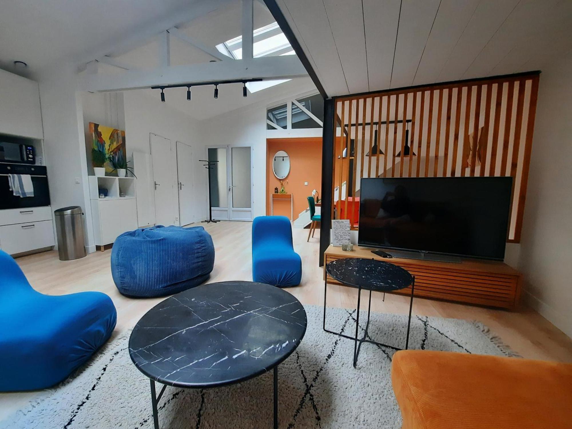 Loft 4-5 Personnes A Montmartre - Parking Prive Sur Reservation